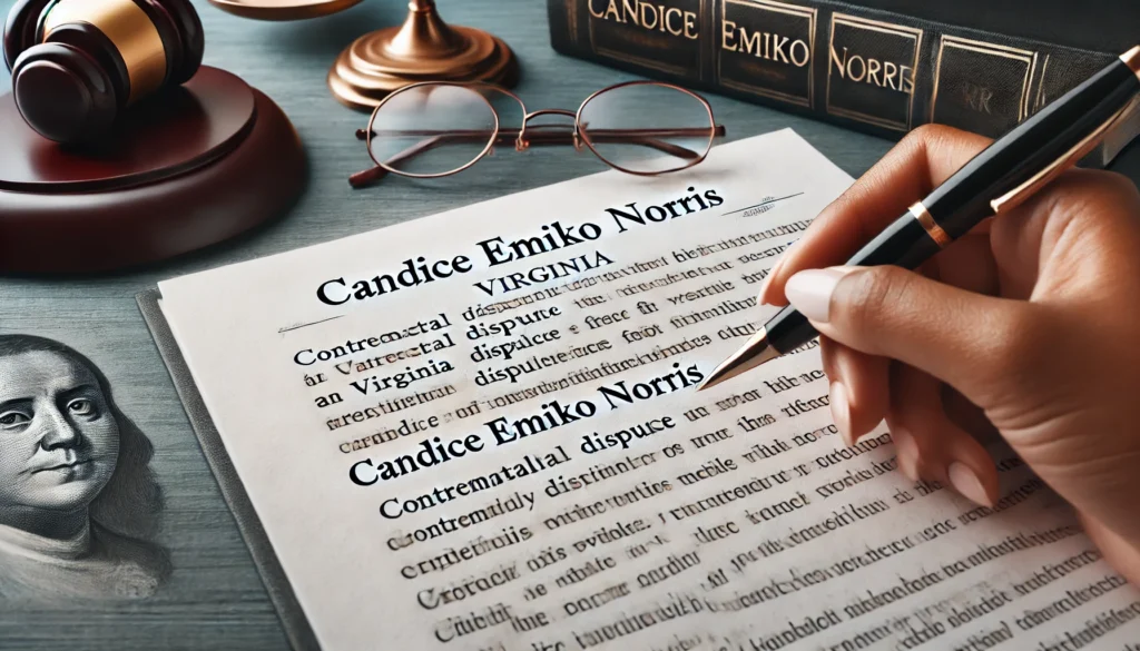 Candice Emiko Norris Virginia Lawsuit