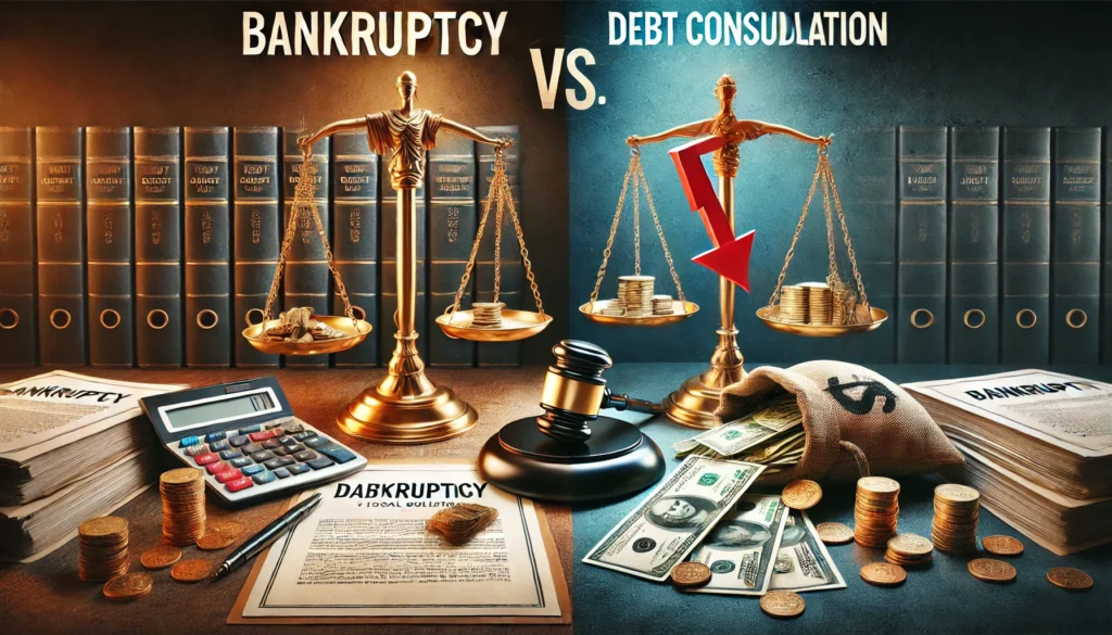 Bankruptcy vs. Debt Consolidation