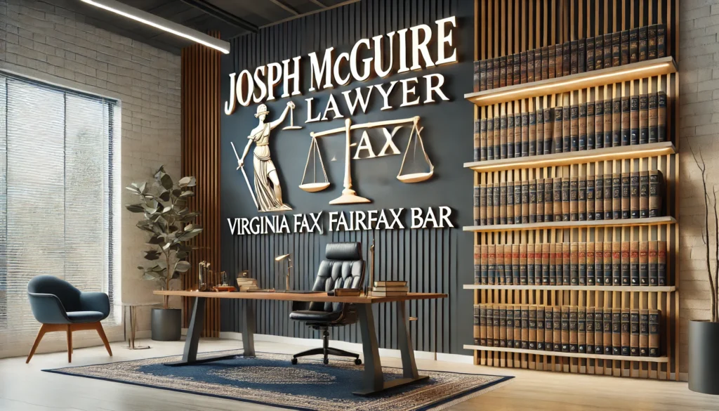 Joseph McGuire Lawyer Virginia Fax Fairfax Bar