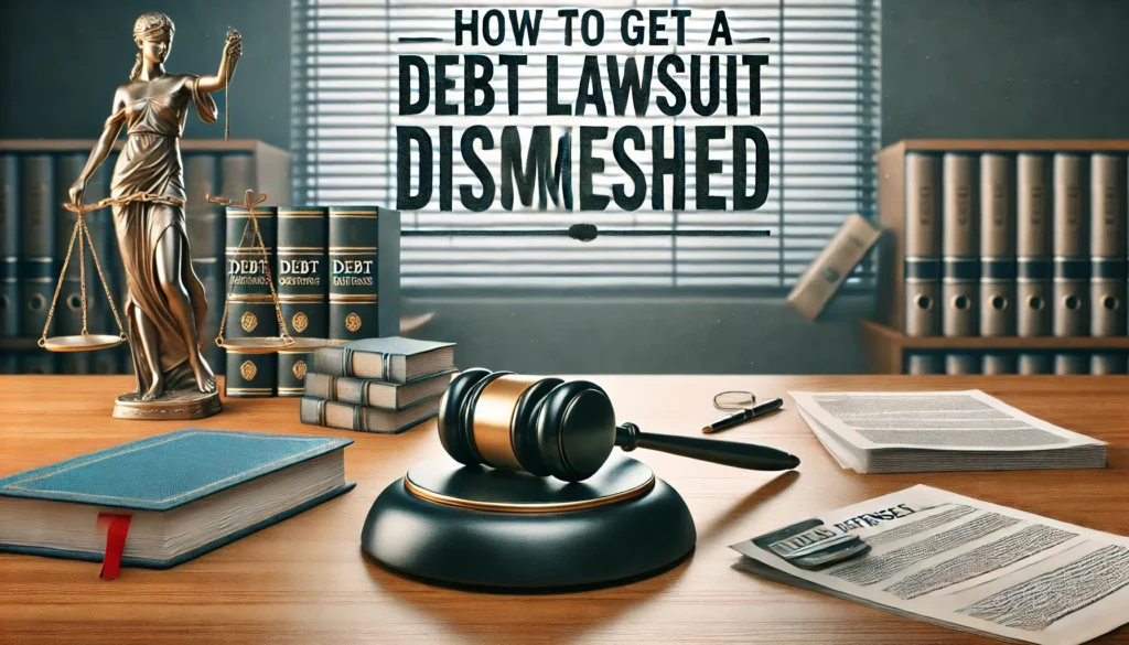 How to Get a Debt Lawsuit Dismissed