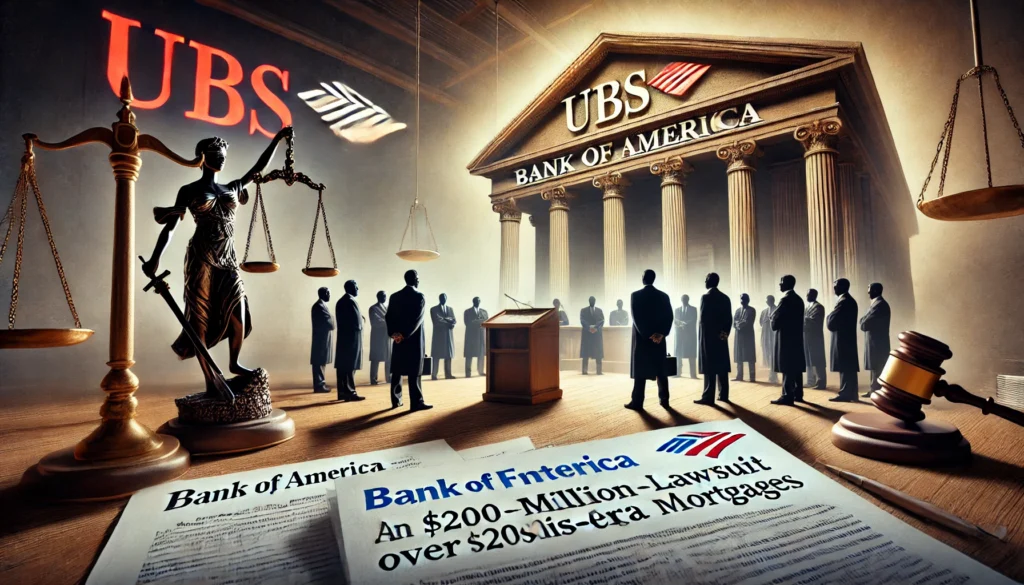 Bank of America Faces a New Lawsuit from UBS