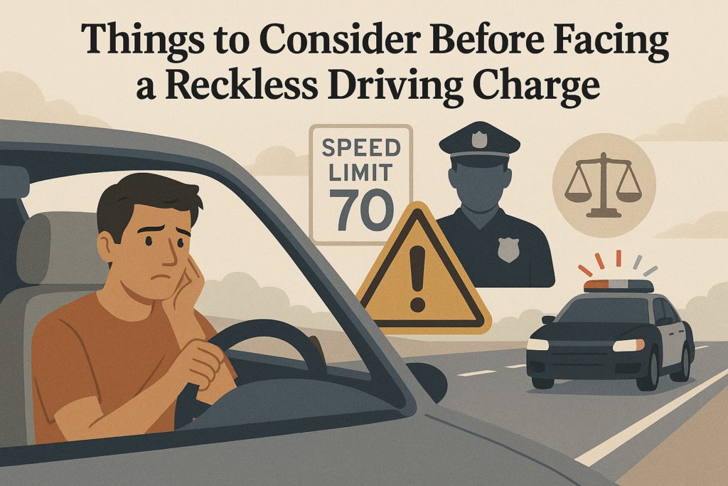Reckless Driving Charge